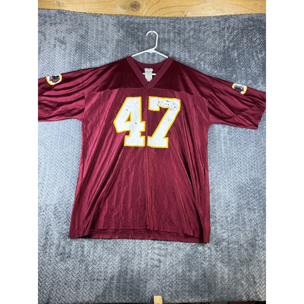Washington Redskins #47 Chris Cooley American Football Jersey Mens XL Red NFL